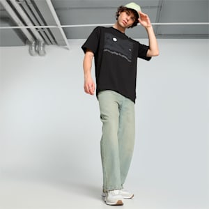 GRAPHICS "Football Expert" Men's Relaxed Fit Tee, PUMA Black, extralarge-IND